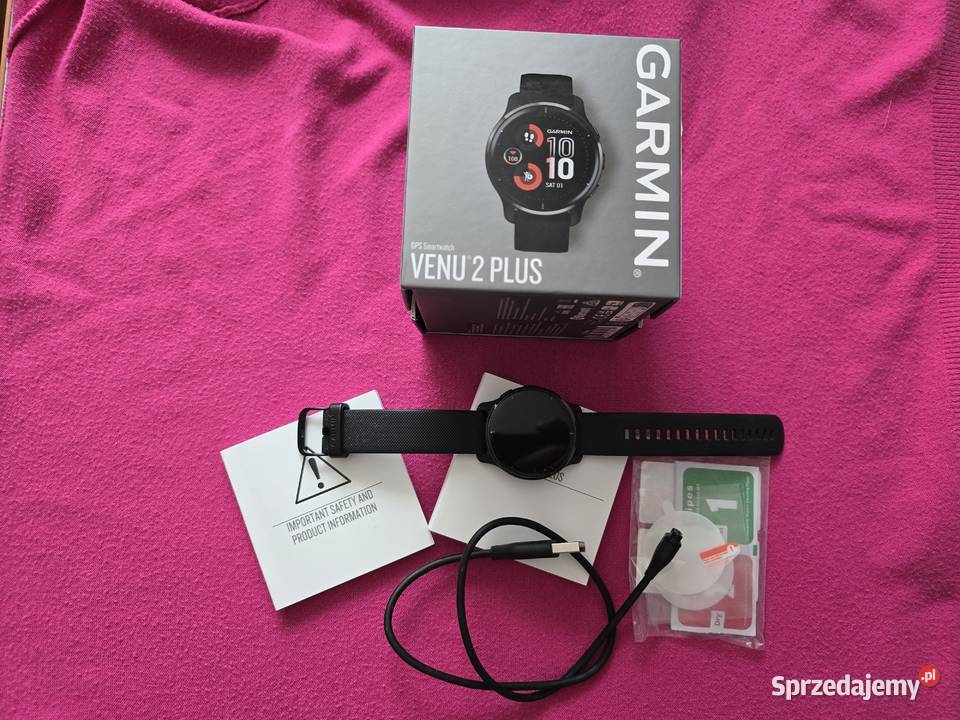 Smartwatch Garmin Venu 2 Plus w stanie idealnym Unisex Radom