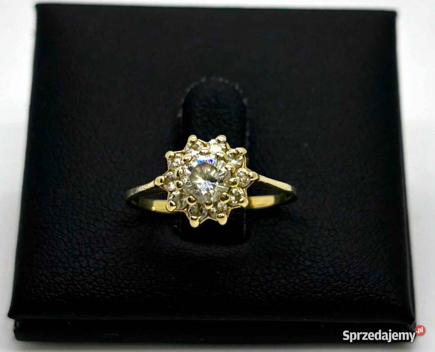 Złoty Pierścionek pr 585 236g R15 Elbląg