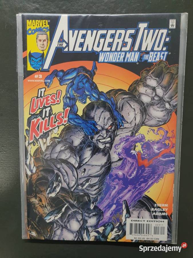 The Avengers Two Wonder Man The Beast 3 komiksy Gdynia