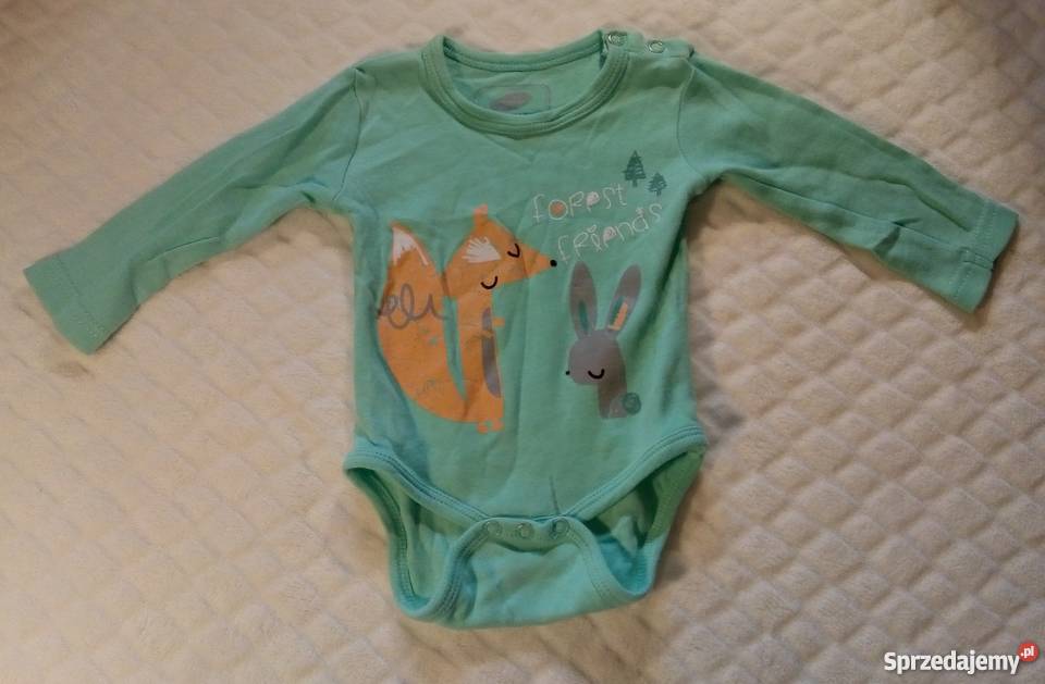 Body długi rękaw forest friends 62 Rogoźnik
