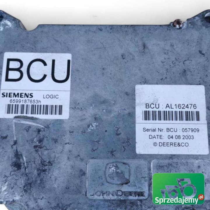 Moduł Komputer Sterownik BCU AL162476 John Deere Wilkowo sprzedam