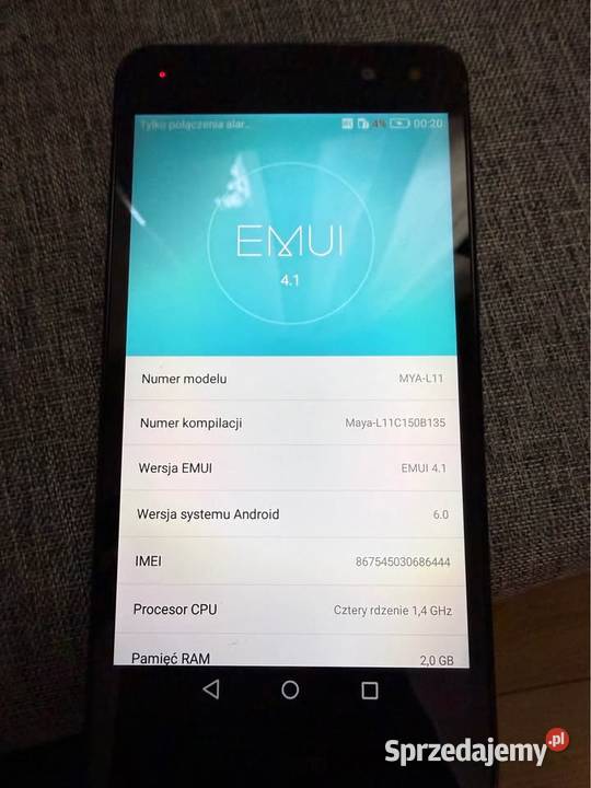 Smartfon Huawei Y6 2017 szary Ostrołęka