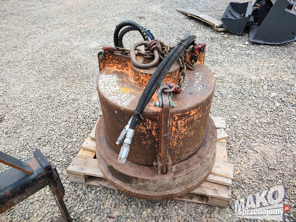 Magnes hydrauliczny GIDA HMG 95 do koparki Osprzęt roboczy Ostrowiec Świętokrzyski