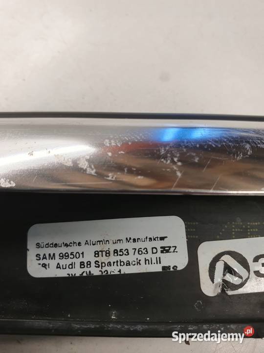 LISTWA CHROM DRZWI AUDI A5 SPORTBACK 8T8853763D Przystajń