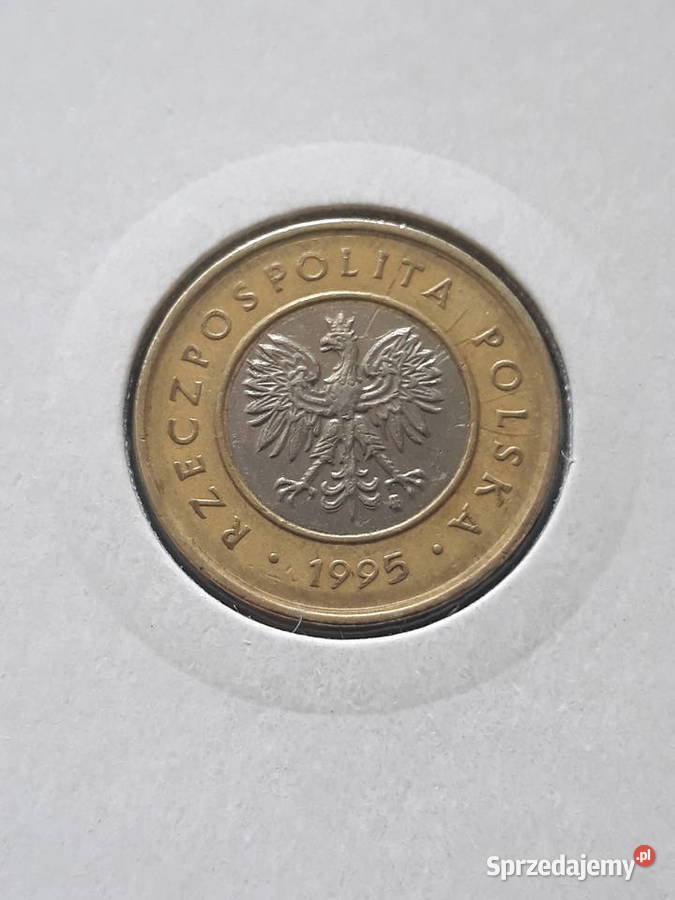 2 złote 1995 r z błędem mennicy 2 Konin