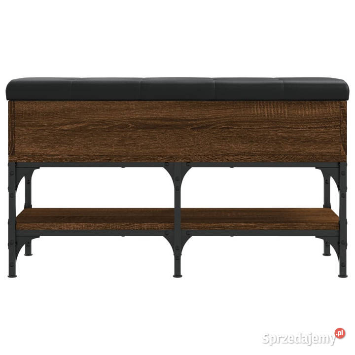 Ławka na buty brązowy dąb 82x32x45 WM835176 sprzedam