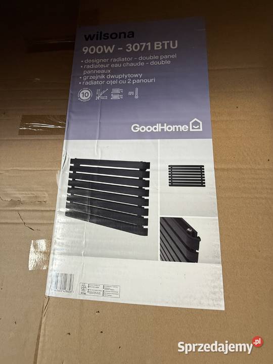 Grzejnik Dekoracyjny czarny Wilsona Legnica