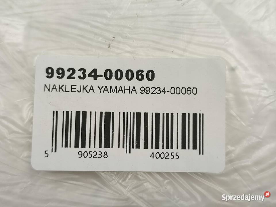 NAKLEJKA YAMAHA NA CZACHĘ LEWA STR YAMAHA FJ1200