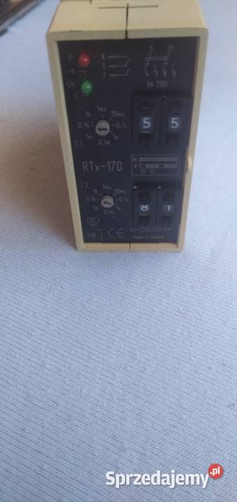 Przekaźnik czasowy RTX170 220V230VACDC rtx 170 Sandomierz sprzedam