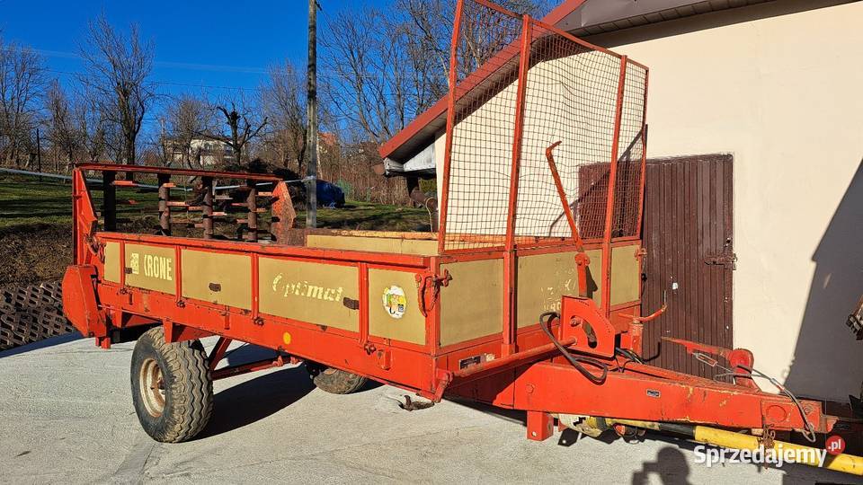 Rozrzutnik Krone 4 t małopolskie Myślenice