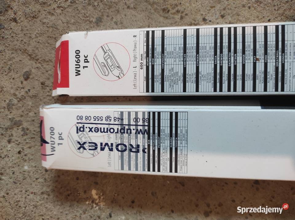 Wycieraczki samochodowe OXIMO Citroen Renault