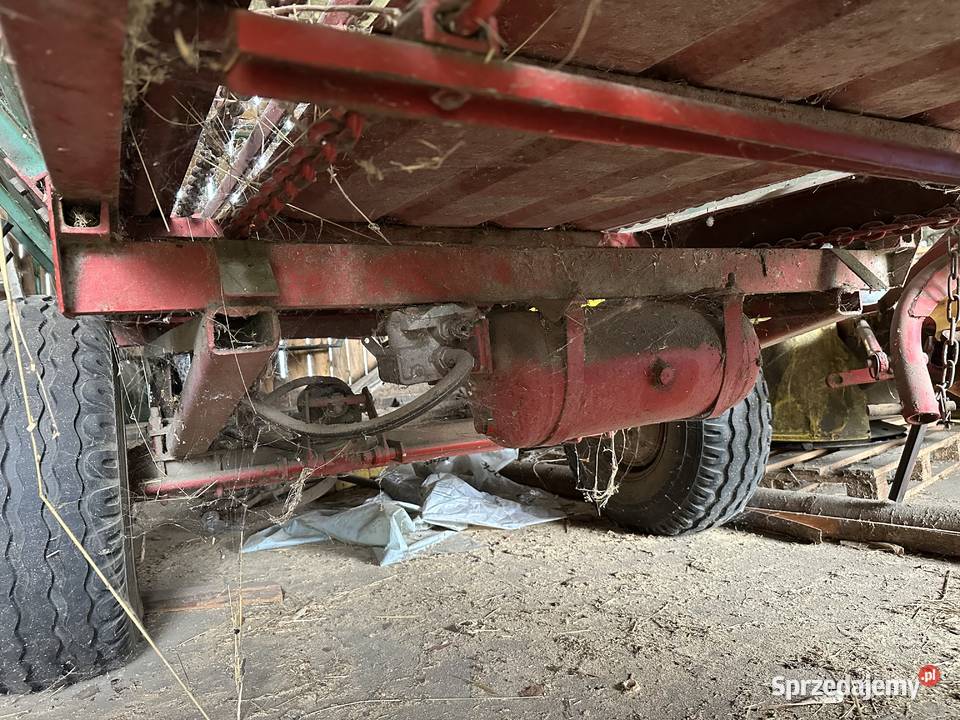 Przyczepa samozbierająca METALTECH T0102 Przyczepy rolnicze lubelskie Feliksin sprzedam
