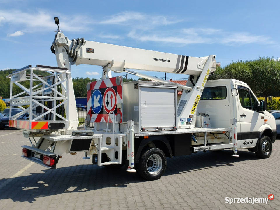 Iveco Volkswagen Crafter 4x4 Zwyżka 21m manualna świętokrzyskie Widełki