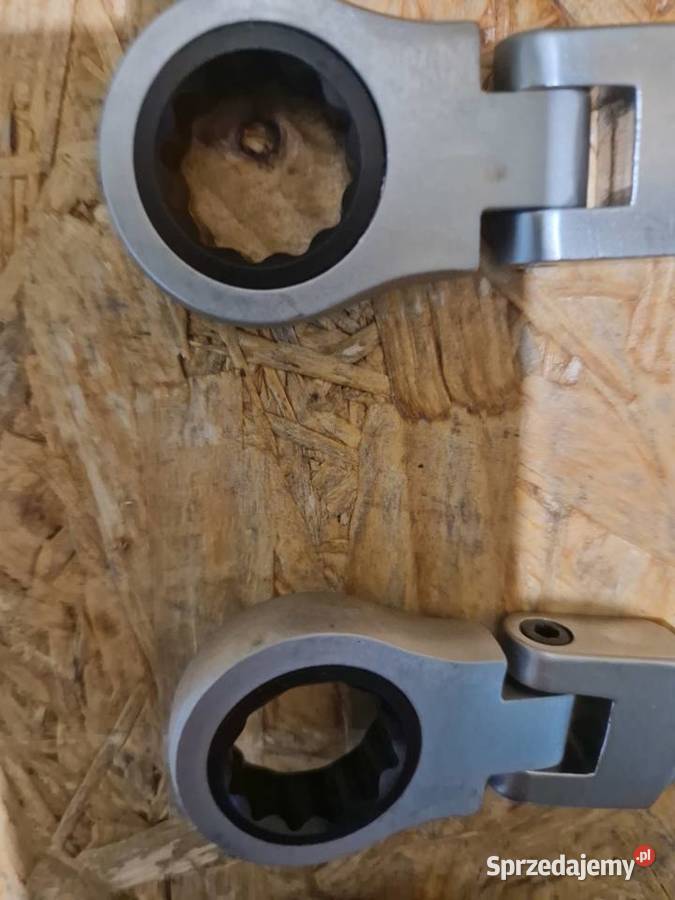 Falon Tech Klucze płaskooczkowe z grzechotką Głogowa