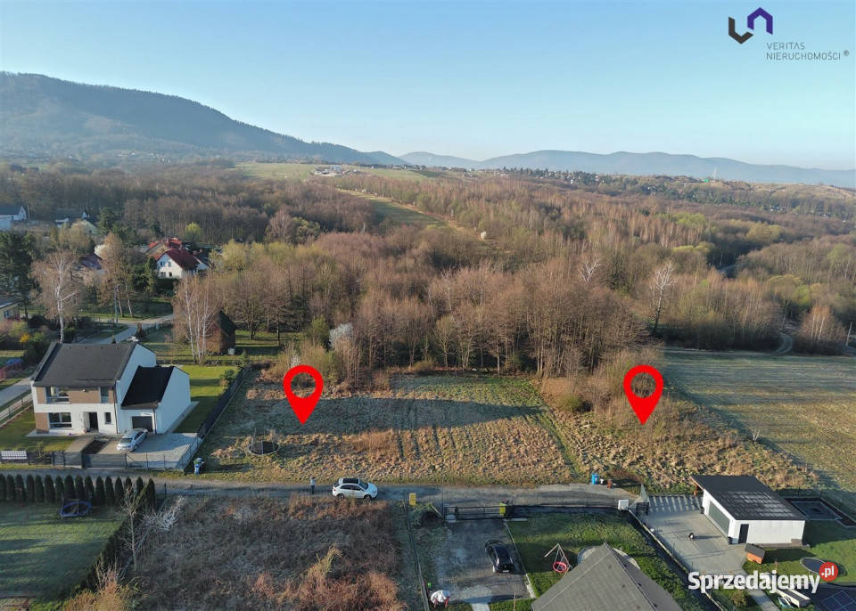 Grunt BielskoBiała 800m2 inwestycyjna śląskie Bielsko-Biała