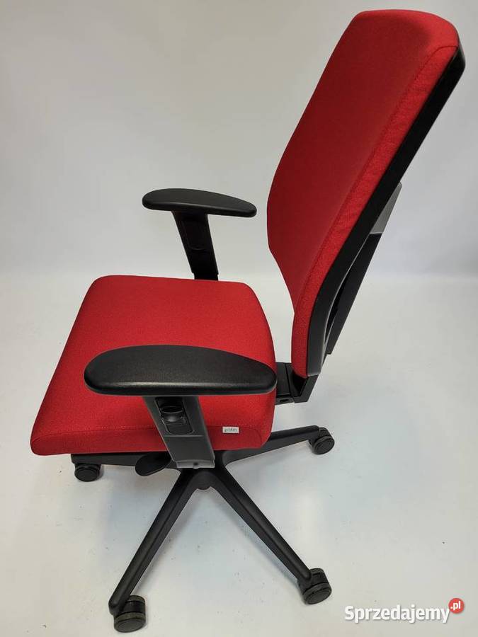 Fotel biurowy krzesło Profim Raya 21S czerwone Poznań