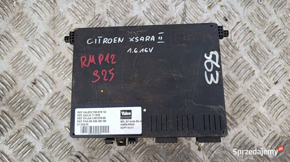 PEUGEOT 406 MODUŁ STEROWNIK BSM 9644648780 Czujniki i sterowniki śląskie Gliwice sprzedam