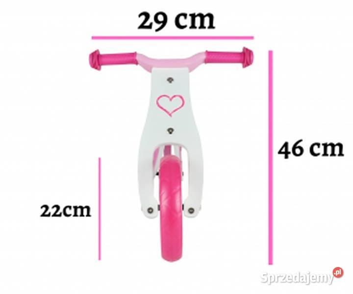 Rowerek biegowy trójkołowy jeździk 2w1 serca podlaskie Bielsk Podlaski