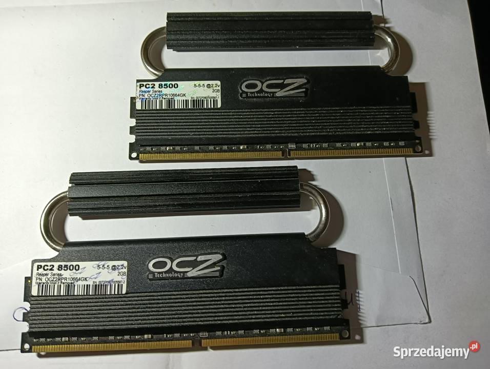 Pamięć RAM OCZ 2x2GB DDR21066Mhz Reaper Series Imielin