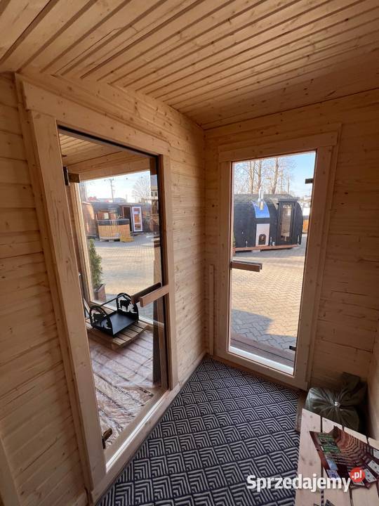 Sauna Ogrodowa LOFT RĘKI 4 m PANORAMA Białystok