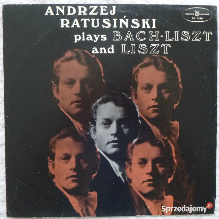 Płyta winylowa LP A Ratusiński fortepian Bach Warszawa sprzedam