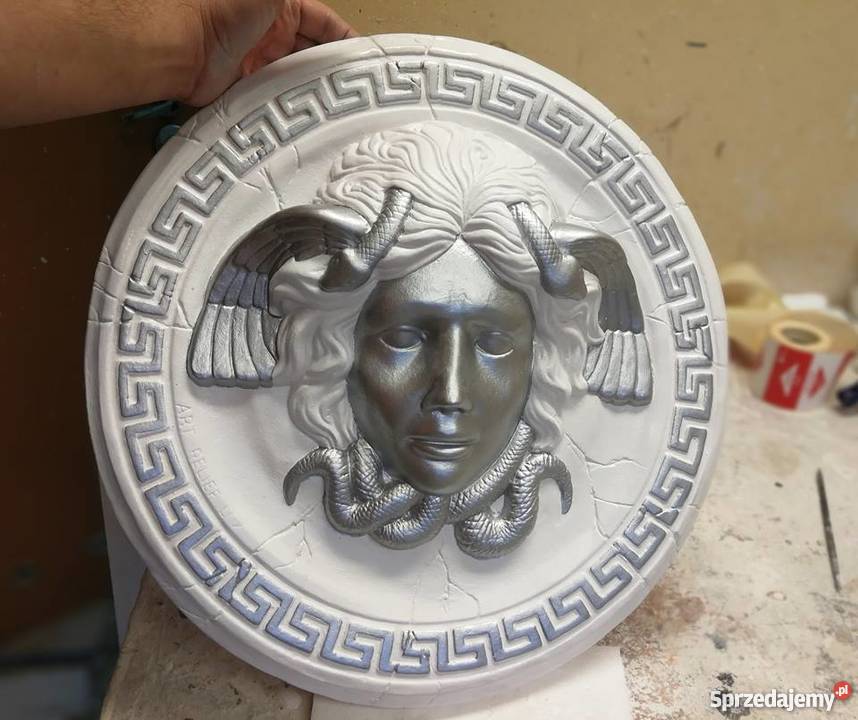 Sztukateria gipsowa Sztukateria Versace Medusa wielokolorowy Zielona Góra