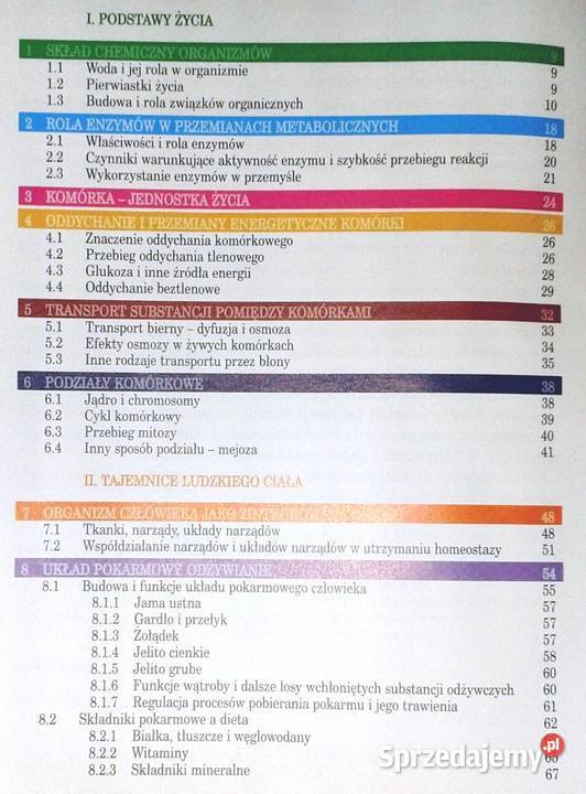 Biologia 1 Podstawy życia Tajemnice ludzkiego miękka lubelskie Chełm