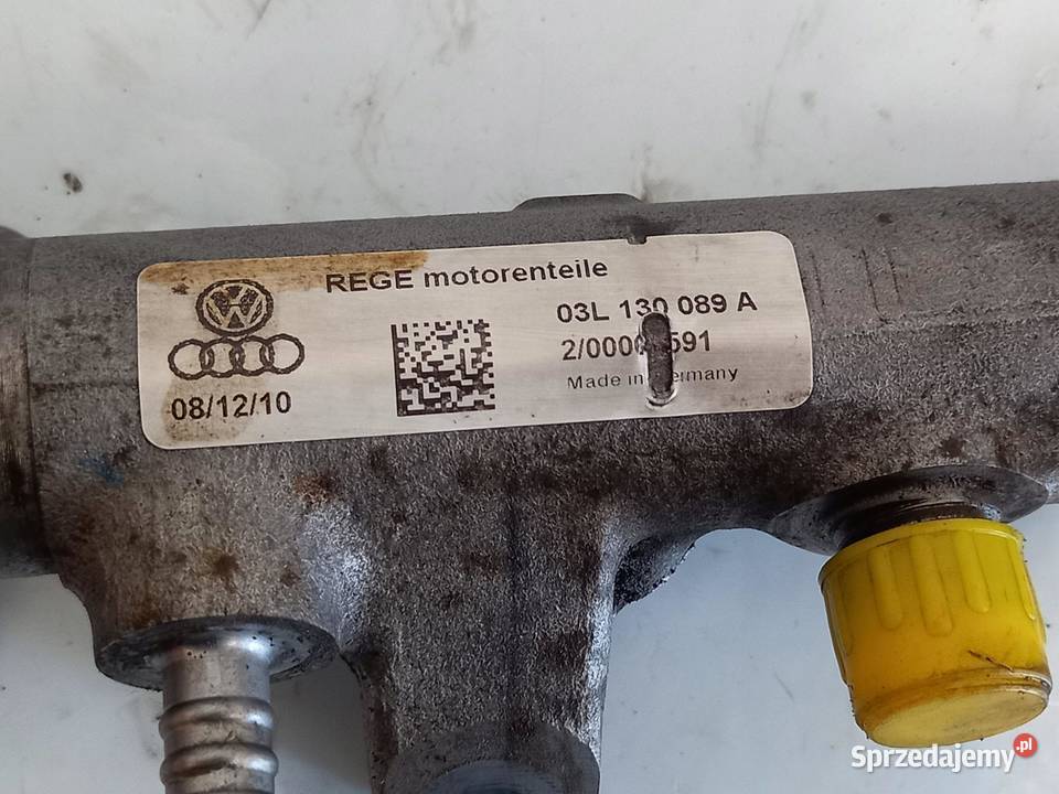AUDI VW SKODA 20 TDI CBA CAY CFF CAG CBAB listwa świętokrzyskie