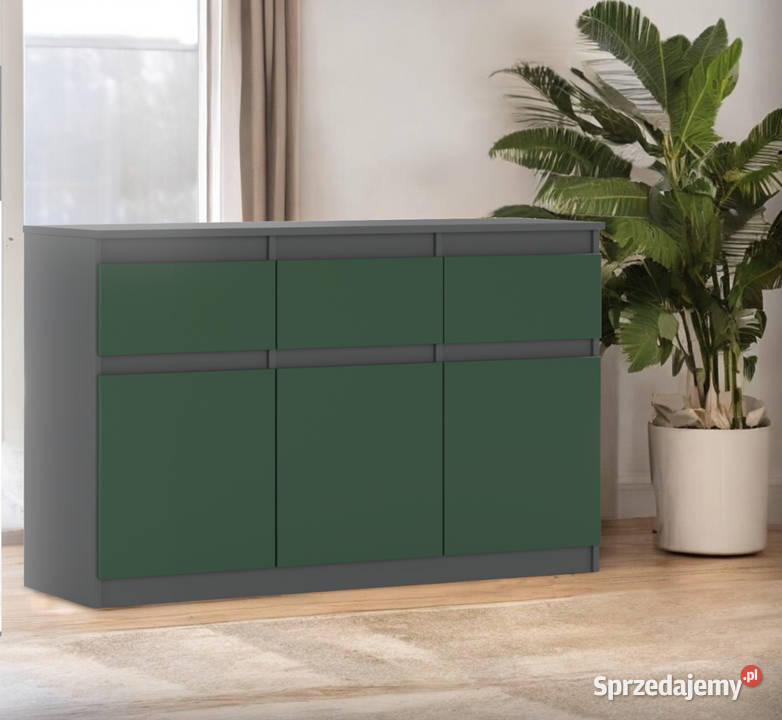 Komoda 120 3 Szuflady Oleksa Nowoczesna Szafka 75cm warmińsko-mazurskie Elbląg