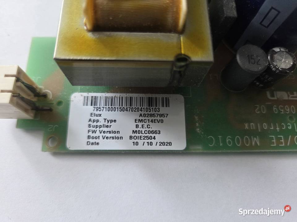 Przemiennik płytka ELECTRLUX EMC14EV0 A02857957 Wałbrzych sprzedam