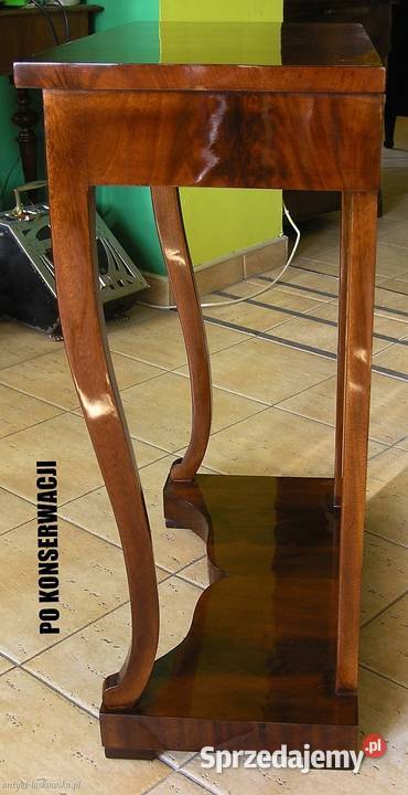 Konsolka Biedermeier pomorskie Sopot