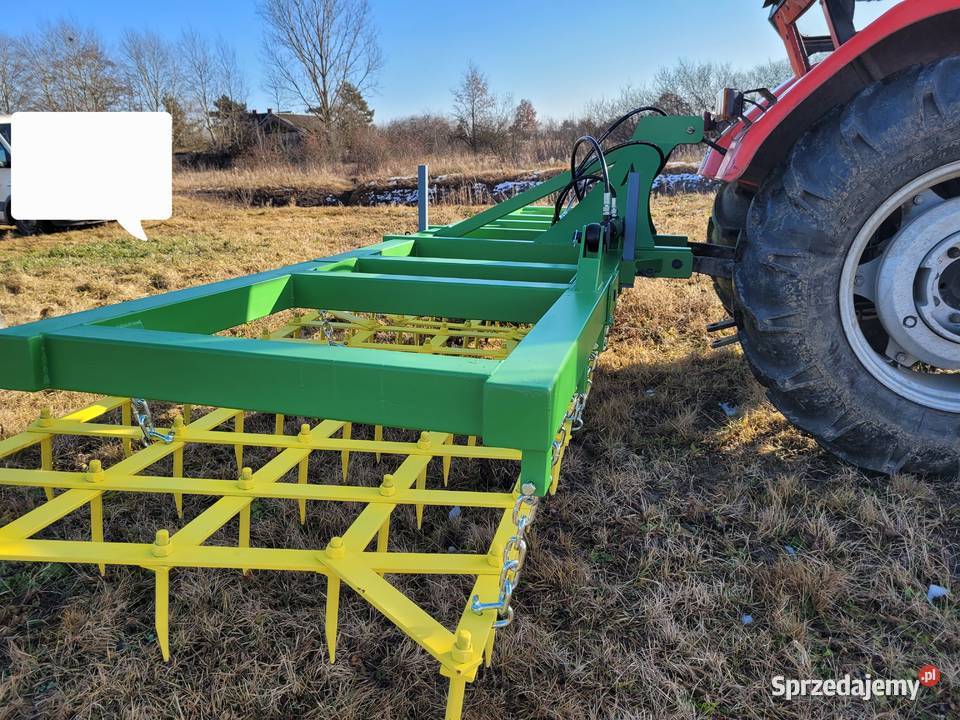 Brona polowa CIĘŻKA Hydraulicznie składana 5 pól