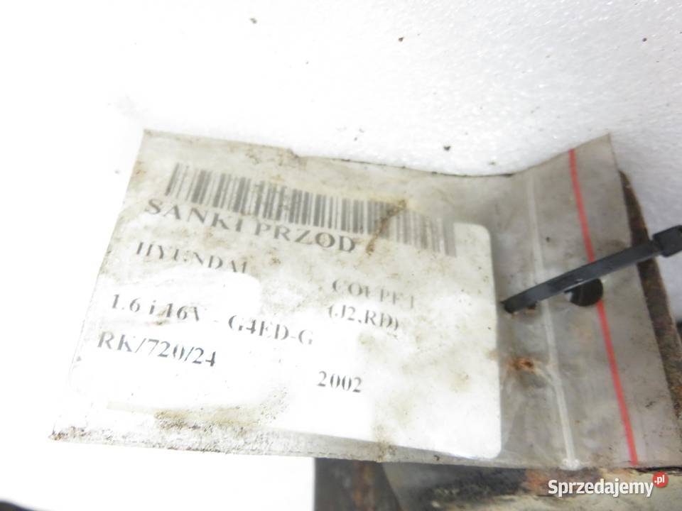 SANKI PRZÓD HYUNDAI COUPE I J2RD 16 i 16V G4EDG osobowe