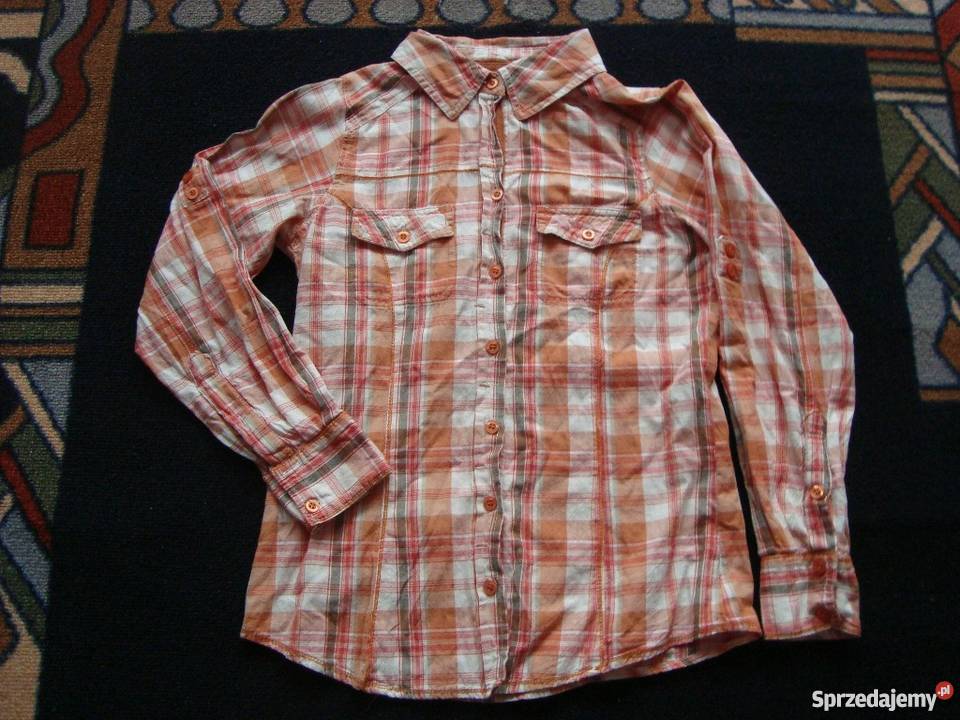 Bluzka koszulowa DENIM rozmiar 36 biały Ostrołęka