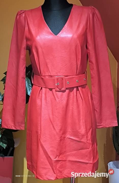 Fajna sukienka z eko skóry Bolesławiec