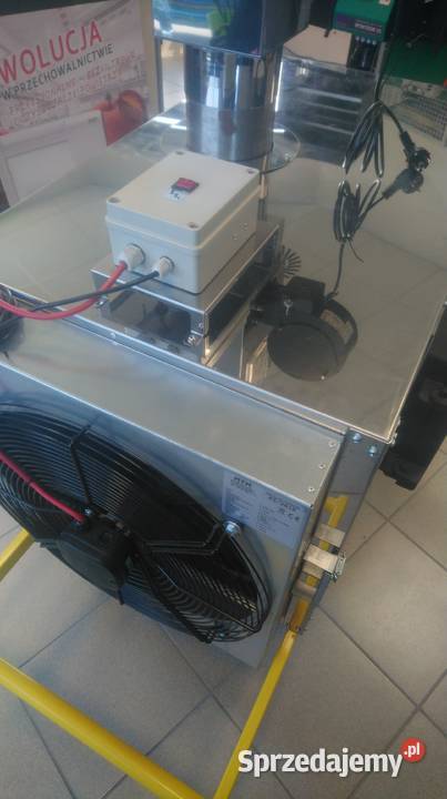 Ciepło piec na drewno i węgiel mobilny 55 kW stal Kobyłka