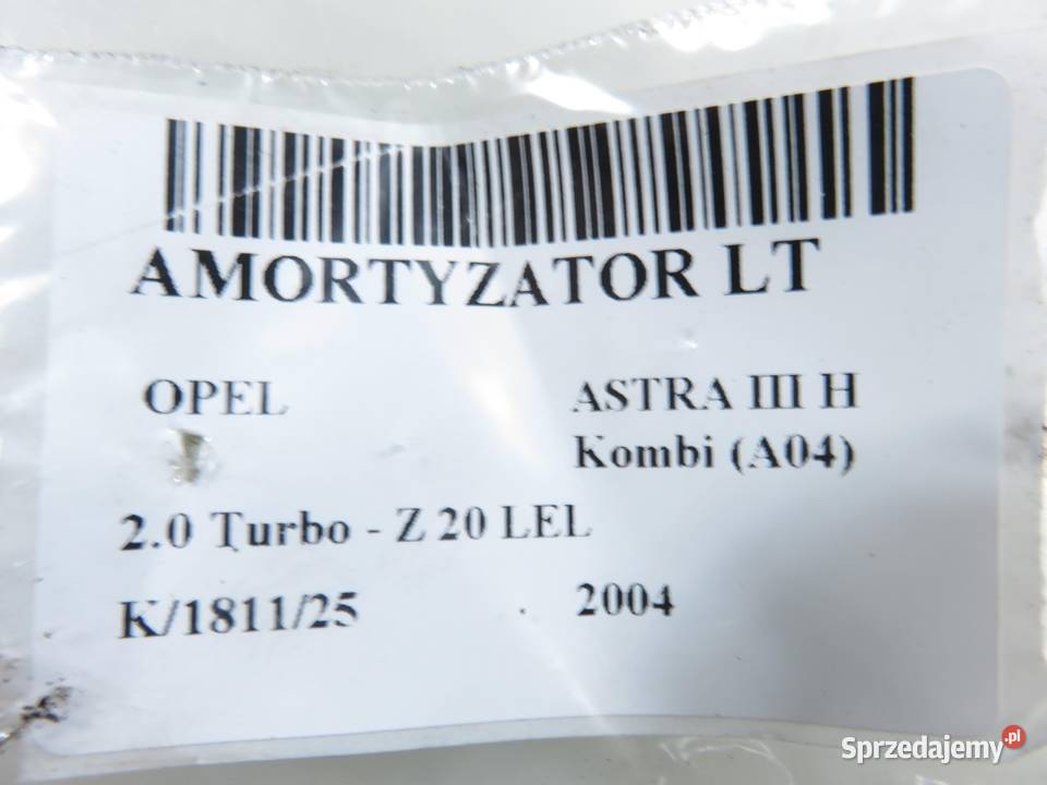 AMORTYZATOR TYŁ OPEL ASTRA III KOMBI IDS