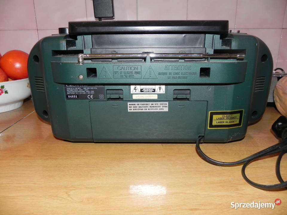 Radiomagnetofon CD CROWN CDT9362 Dąbrowa Górnicza