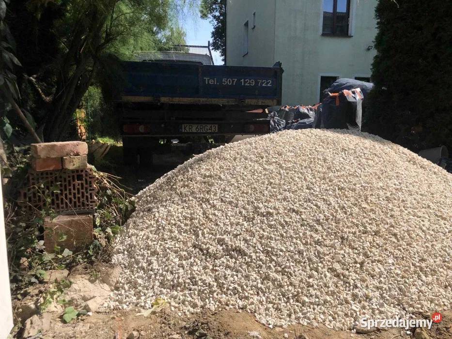 Biały grys Biała Marianna kamień ozdobny Grys i kermazyt Kraków sprzedam