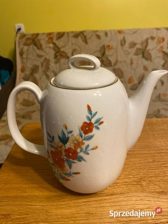 Dzbanek na herbatę porcelana Wałbrzych Rzeszów