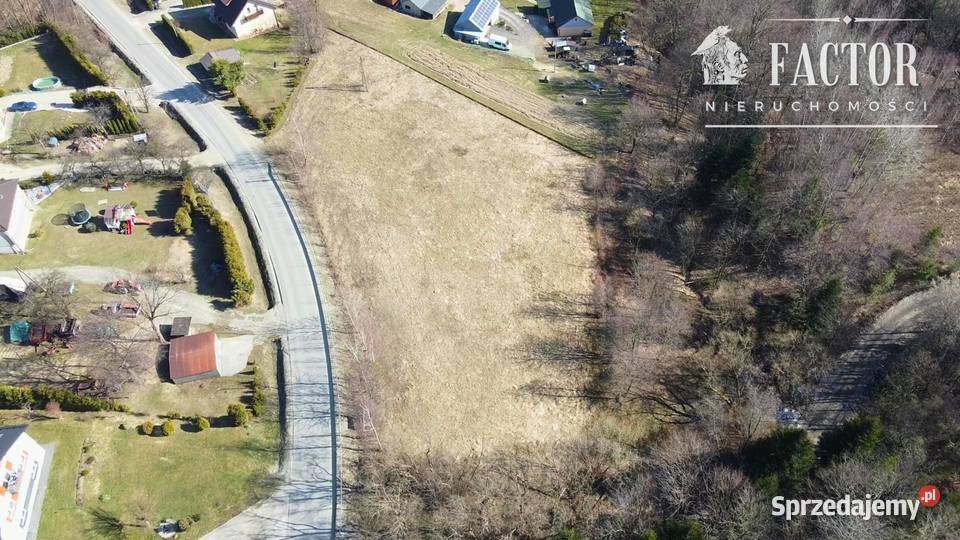 Działka budowlana 1667 ara w Bieśniku 1186S2026