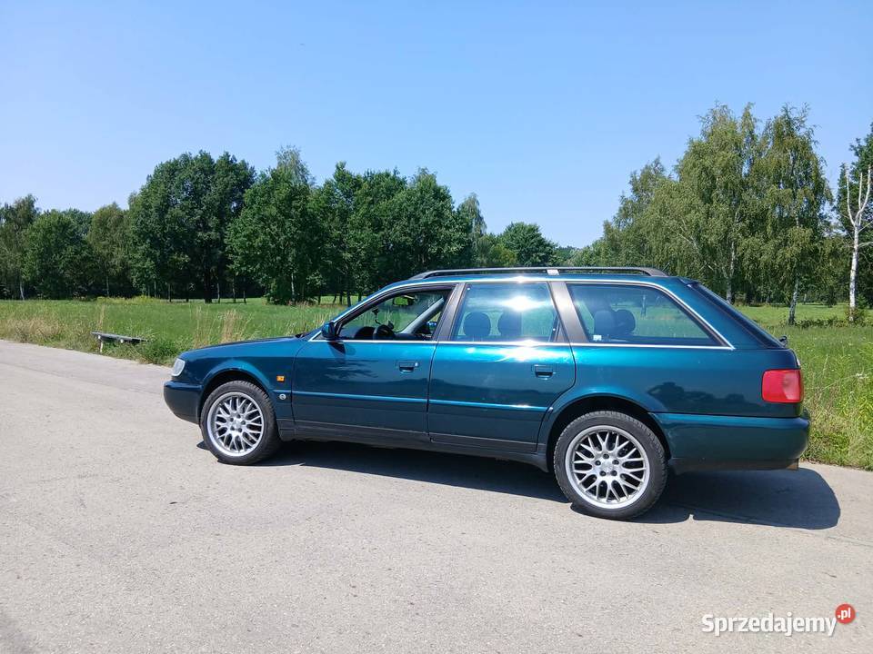 Audi A6 C4 26 V6 1996r Alufelgi Kombi Zielony Kraków
