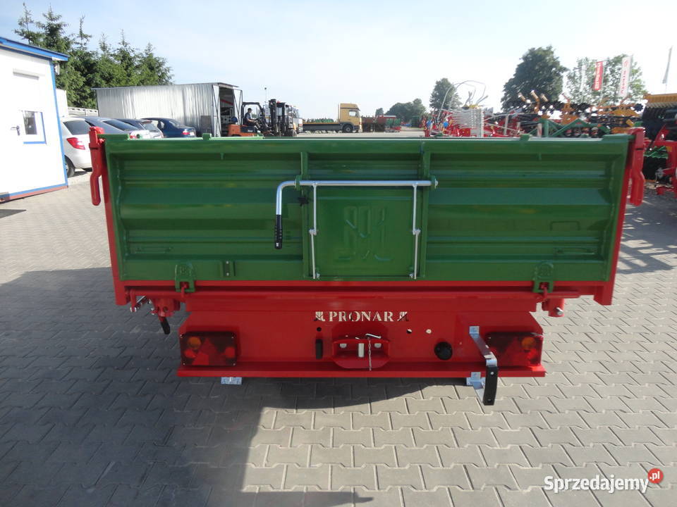 przyczepa jednoosiowa Pronar 5t T671 T6542 Metal śląskie