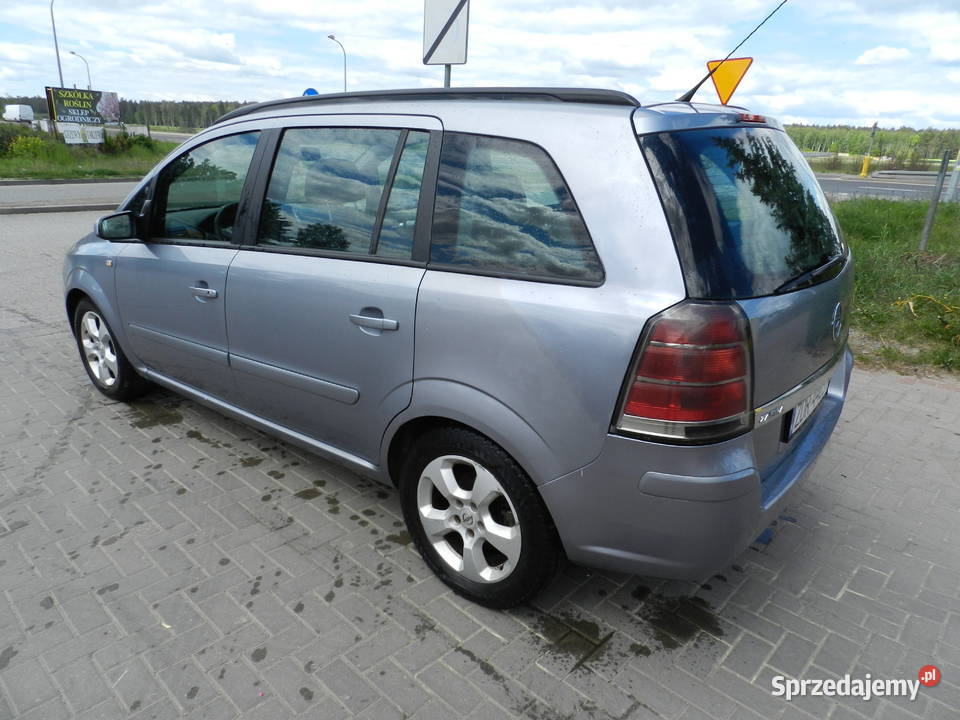 Opel Zafira 7 osobowy 19D Klima Zarejestrowany tempomat Olsztyn