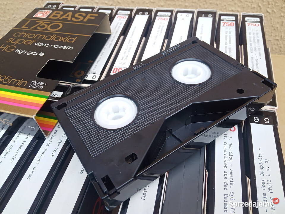 KASETY SONY Dynamicron L750 Betamax 22 Poznań