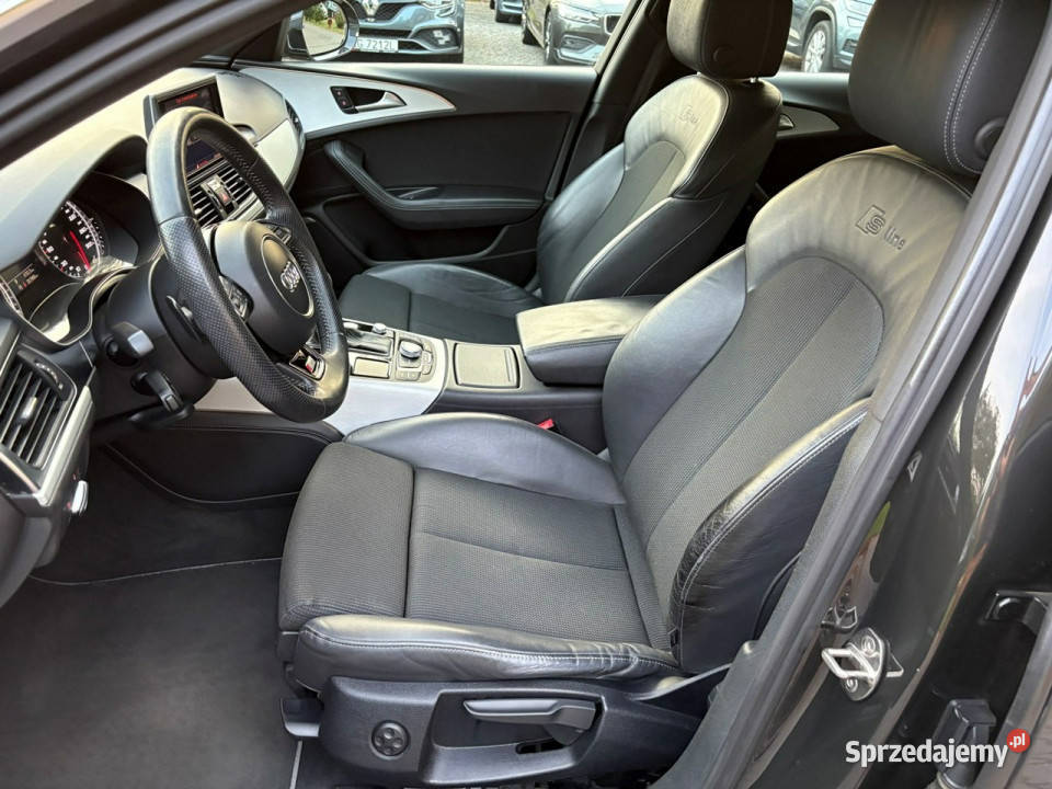 Audi A6 sedan 20 benzyna 180 SLine Xenony 2014 nieuszkodzony mazowieckie Lipówki