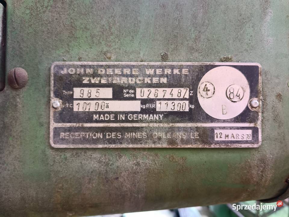 Sprzedam kombajn John Deere Zbożowe Kombajny Stryjno Drugie
