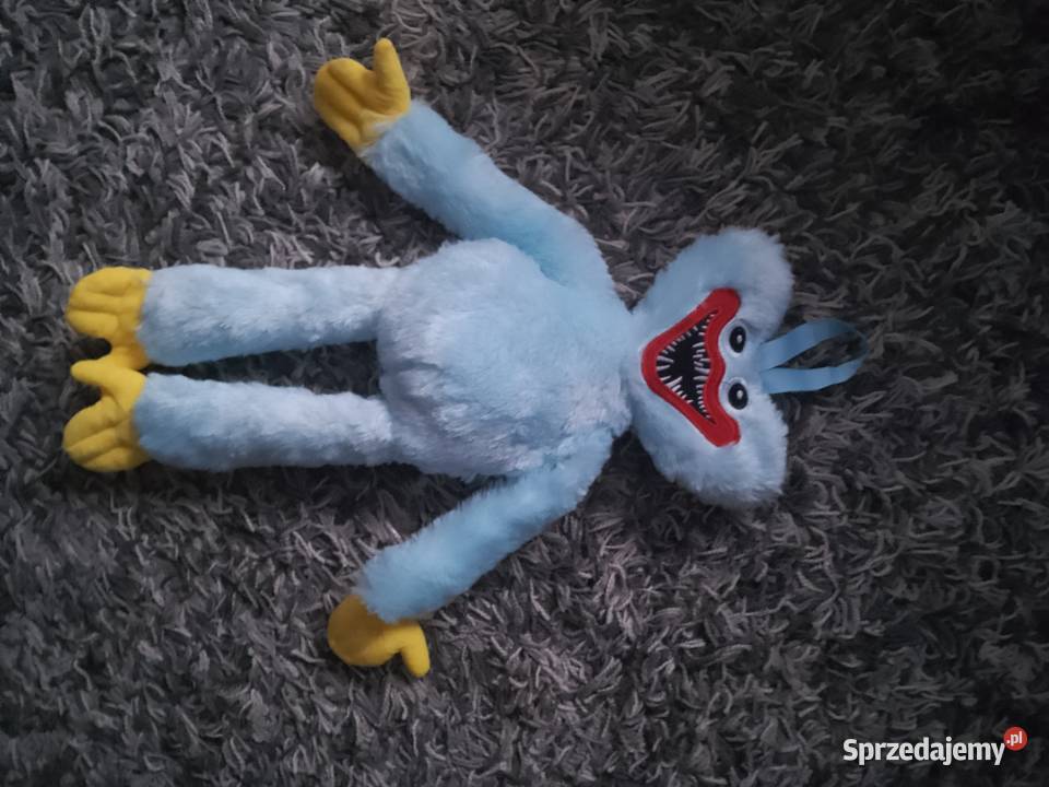 Maskotka pluszak Huggy Wuggy niebieski Chrzanów