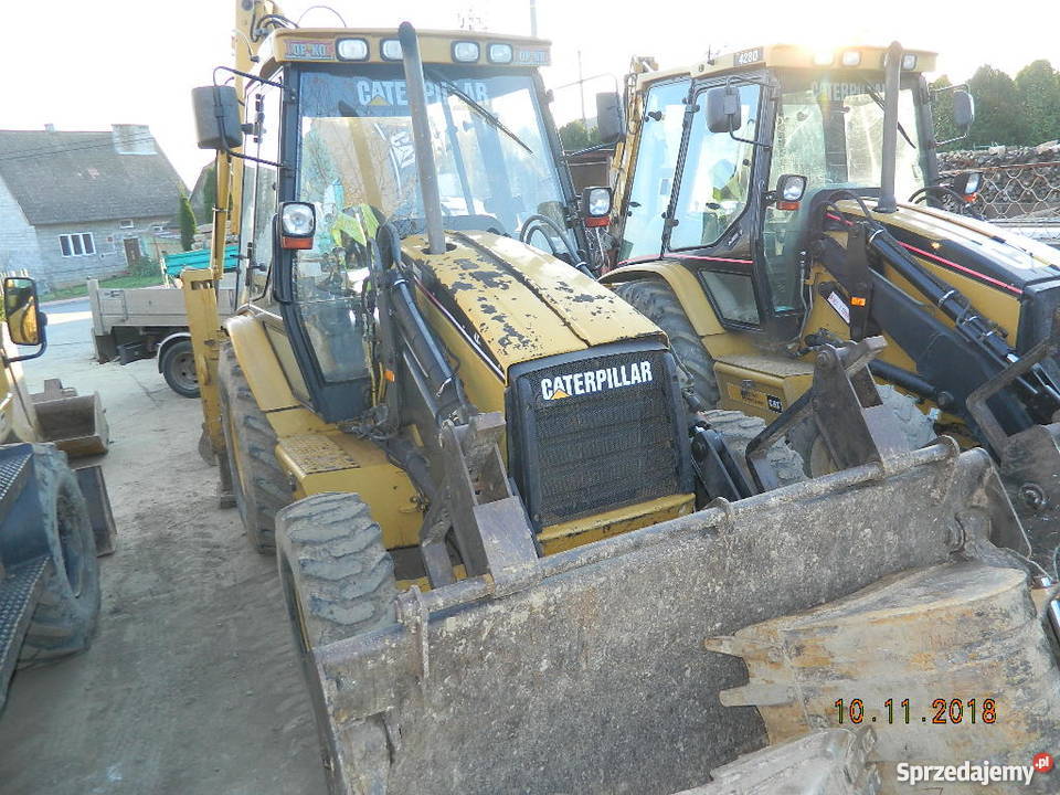 Koparkoładowarka CAT 428C 1999r Zakliczyn sprzedam