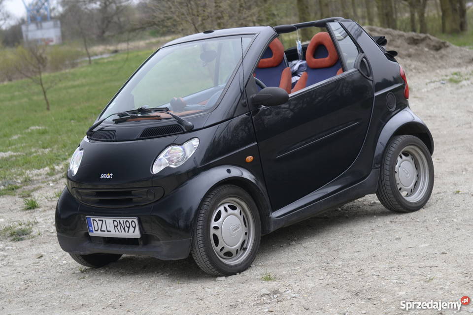 Smart ForTwo CABRIO lifcie stan 56KM dolnośląskie Wrocław
